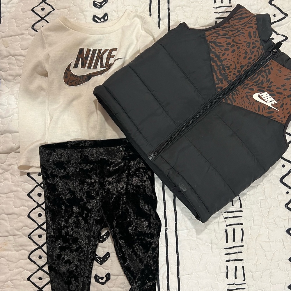 Nike Kids' Outfit with Vest and Leggings